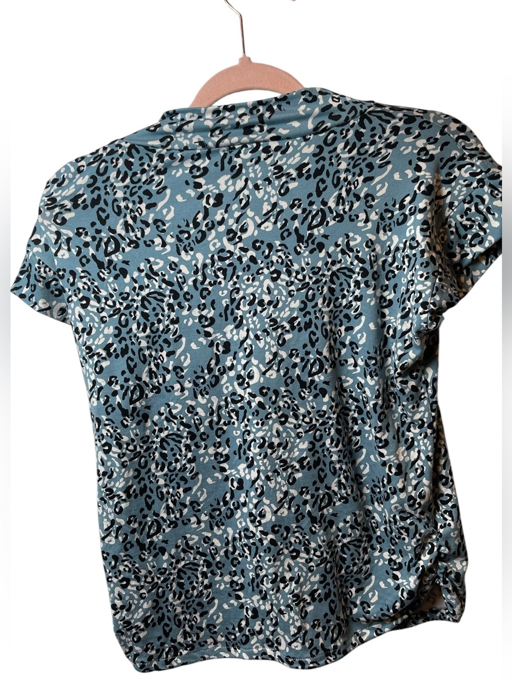 Blue Leopard Top - Picture 2 of 3
